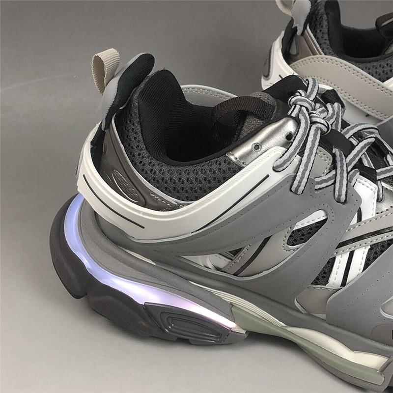 PK God Balencia Track Trainer LED Grey retail version ready to ship